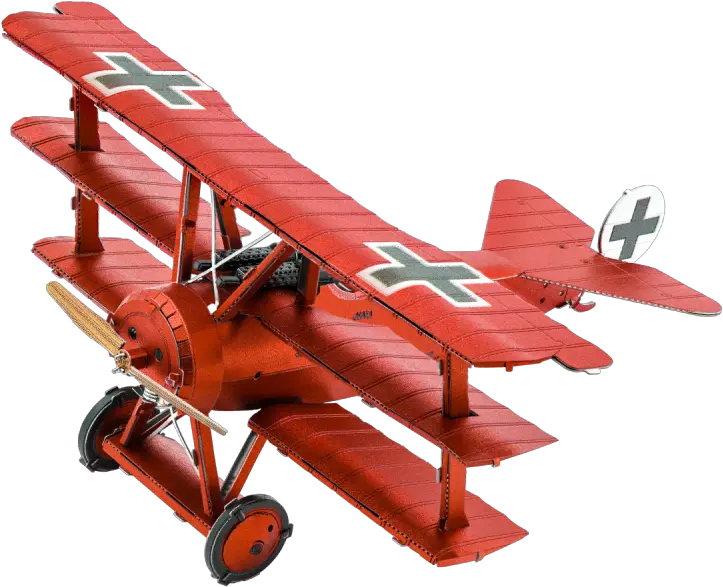 Metal Earth Triplan Aircraft Fokker Triplane Png Rc Icon A5 Kit