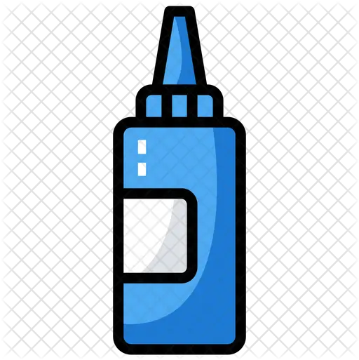 Ketchup Bottle Icon Of Colored Outline Glass Bottle Png Ketchup Bottle Png