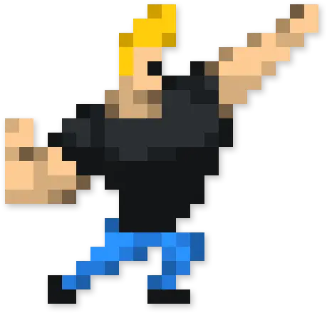 Day 62 Johnny Bravo By Jinndevil On Newgrounds Johnny Bravo Pixel Art Png Johnny Bravo Png