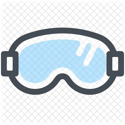 Ski Goggles Icon Of Colored Outline Diving Mask Png Ski Goggles Png