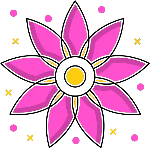 Abstract Ecology Abstraction Cute Sun Angry Cartoon Png Flower Shape Png
