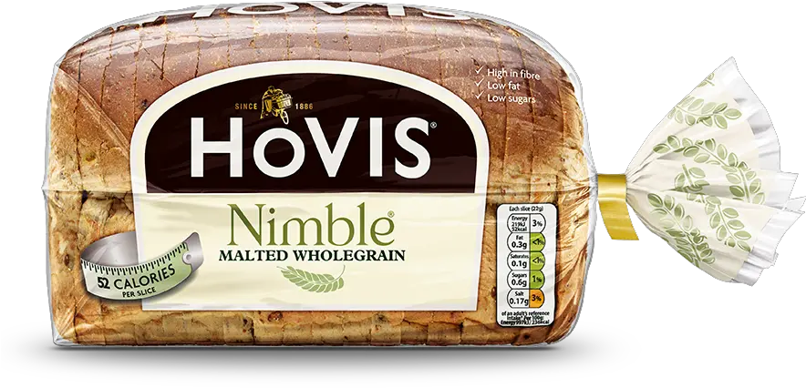 Library Of Pumpkin Bread Slice With Butter Image Royalty Hovis Nimble Wholemeal Bread Png Slice Of Bread Png