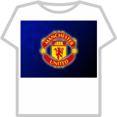 Manchester Unitedlogobedroomwallstickersdecal Roblox T Shirt Para Roblox Adidas Png Man United Logo