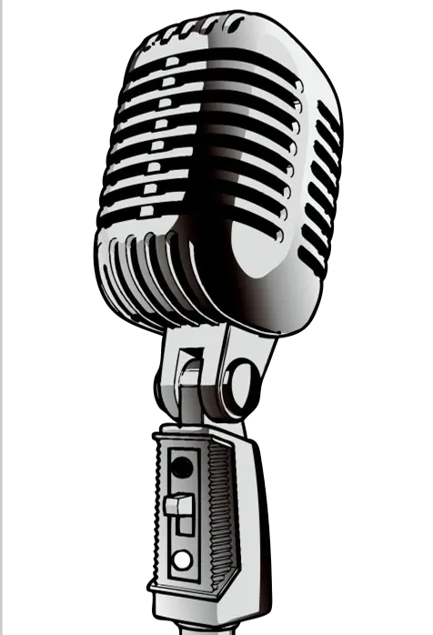 Retro Microphone Png