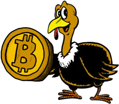 Will You Give Thanks For Bitcoin Towards Data Science Thanksgiving Turkey With Bitcoin Png Give Thanks Png