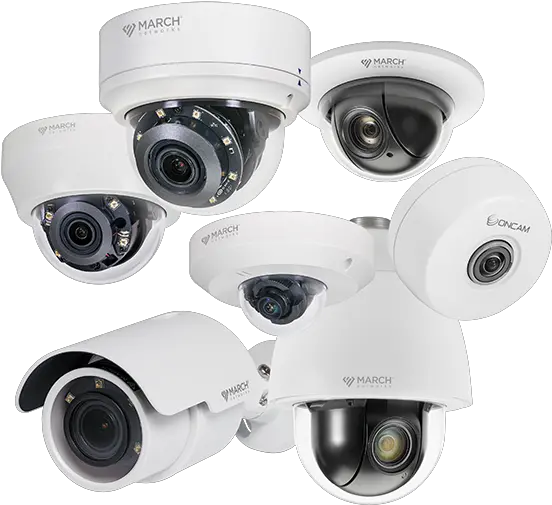 Intelligent Ip Video Surveillance March Networks Surveillance Camera Png Camara Png