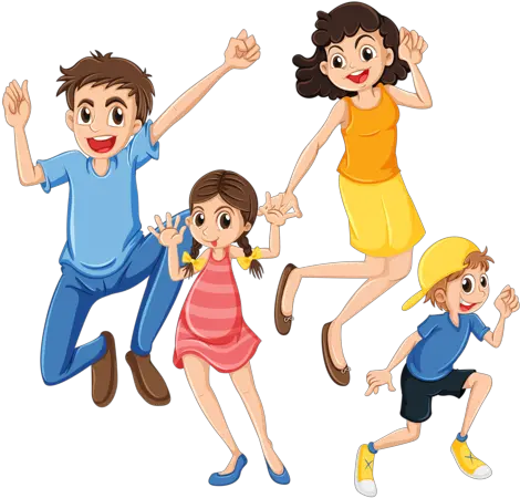 Happy Family Clipart Png Clip Art Happy Family Png Family Clipart Png