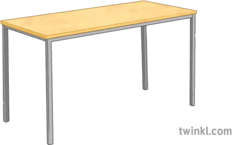 School Desk English Furniture Classroom Ks3 Ks4 Illustration Coffee Table Png School Desk Png