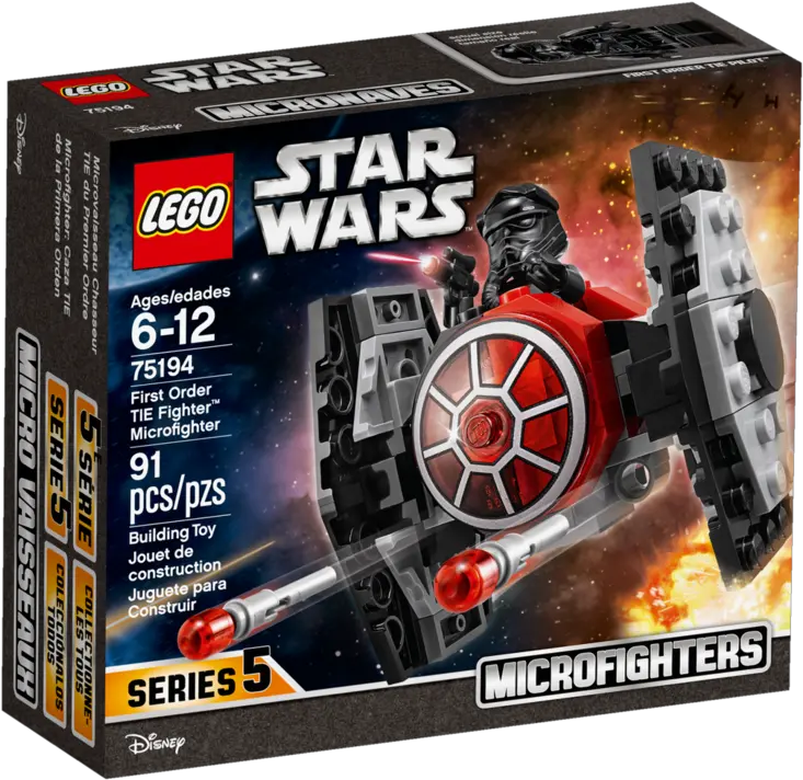 Tie Fighter Microfighter First Order Tie Fighter Microfighter Png Tie Fighter Png