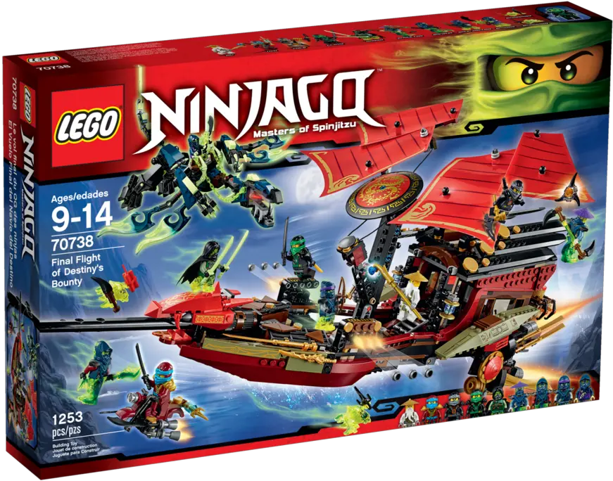 70738 Final Flight Of Destinyu0027s Bounty Brickipedia The Lego Ninjago Final Flight Of Bounty Png Destiny Ghost Png