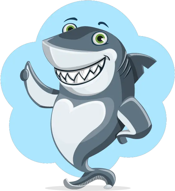 Vector Sharks Shark Transparent Png Baby Shark Thumbs Up Shark Clipart Transparent Background