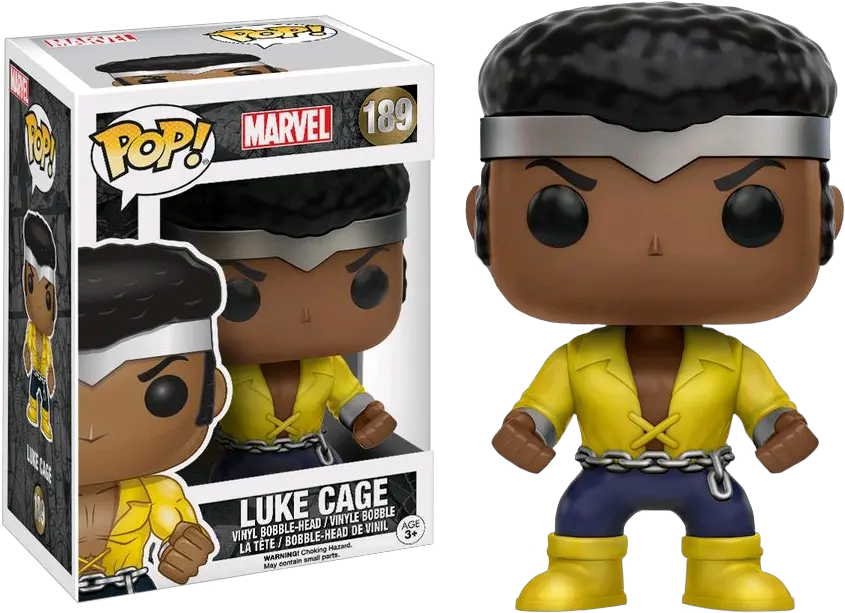 Funko Luke Cage Previews Exclusive Png