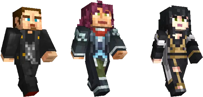 Final Fantasy Xv Skin Pack Out Now Minecraft Final Fantasy Xv Minecraft Skins Png Final Fantasy Xv Png