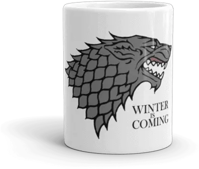 House Stark Coffee Mug Winterfell Wolf Of House Stark Png House Stark Png