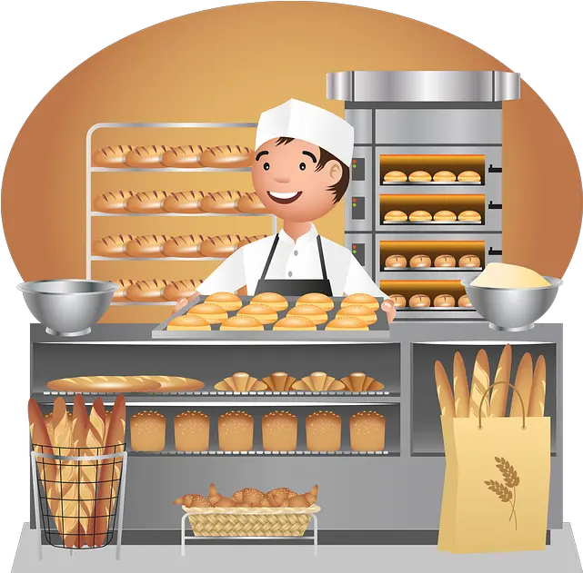 Free Photo Bakeru0027s Bakery Bread Bakeshop Baker Roll Max Pixel Png Bakery Cartoon Icon
