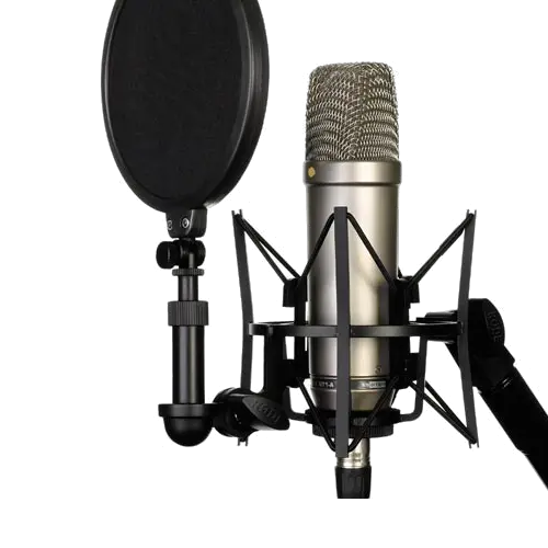 Microphone White Png