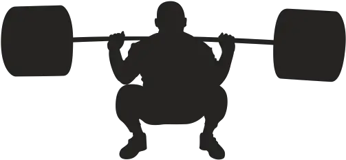 Silhouette Physical Fitness Olympic Weightlifting Training Silhouette Png Weights Transparent