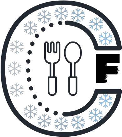 Cooks Frozen Your Preferred Friendly Food Stop Star Black And White Design Png Fork Knife Plate Icon