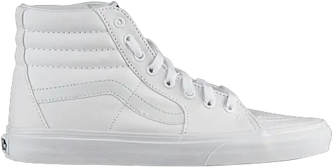 Vans Sk8 White High Top Vans Transparent Png Vans Png