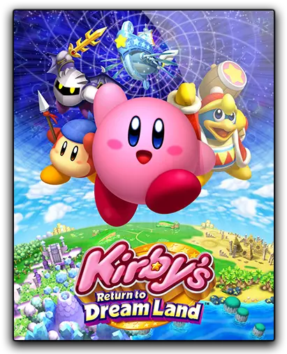 Icon Kirbyu0027s Return To Dream Land Kirby Mario Wii Games Kirby Return To Dreamland Png Mario Kart Wii Icon