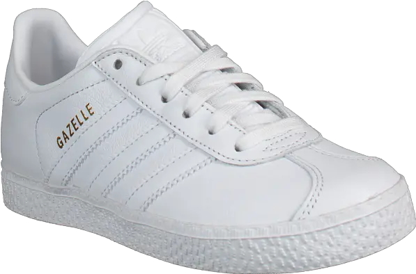 Download White Adidas Sneakers Gazelle Kids Number Png Image Sneakers Sneaker Png