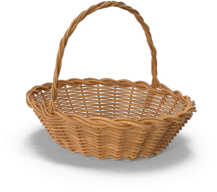 Download Easter Basket Clip Art Cartoon Empty Easter Baskets Png Easter Basket Png
