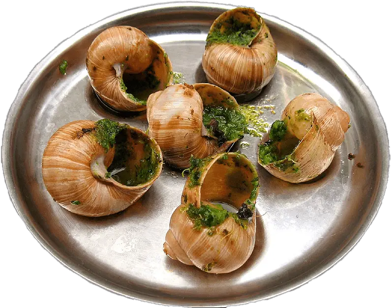 Escargots In Garlic Butter Transparent Png Stickpng Escargots Png Garlic Transparent Background