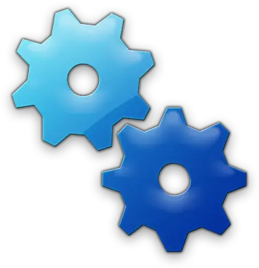 Two Gear Gears Icon 078543 Â Icons Etc Clipart Best Dot Png Gears Icon
