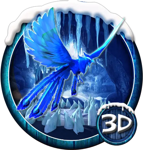 App Insights 3d Ice Neon Phoenix Theme Apptopia Phoenix Icon 3d Png Phoenix Icon Png