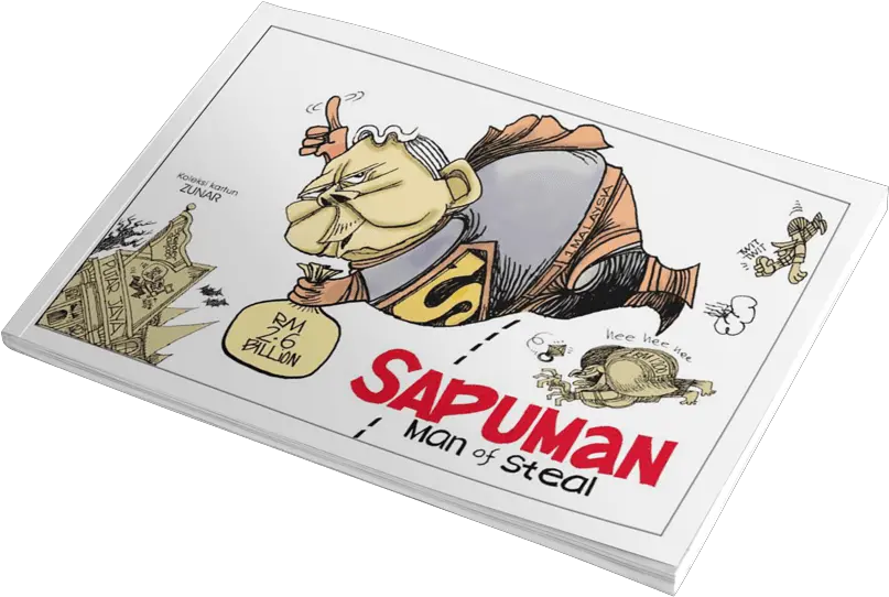 Sapuman Manofsteel Zunar Cartoonist Sapuman Man Of Steel Png Man Of Steel Png