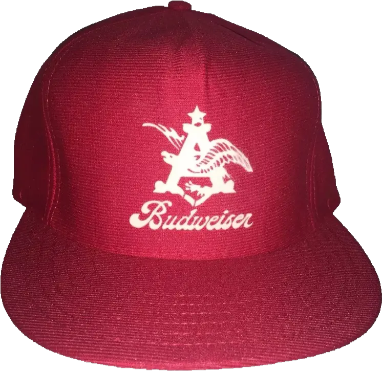 Budweiser Vintage Snapback Hat Png Crown Logo