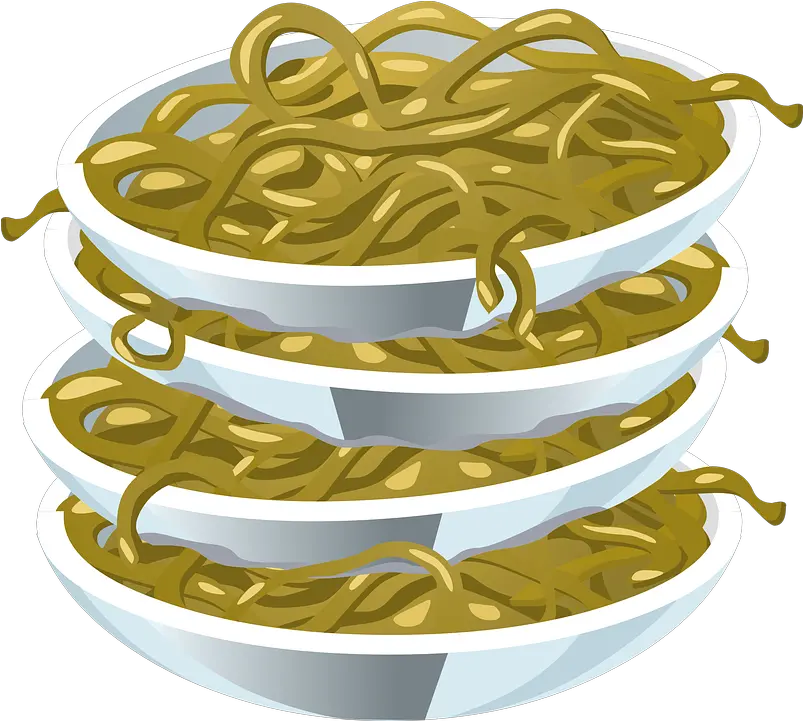 Spaghetti Plates Stacked Free Vector Graphic On Pixabay Sisa Makanan Animasi Png Metal Plate Png