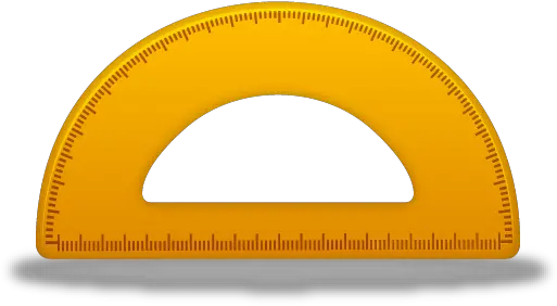 Semicircle Ruler Icon Horizontal Png Ruler Icon
