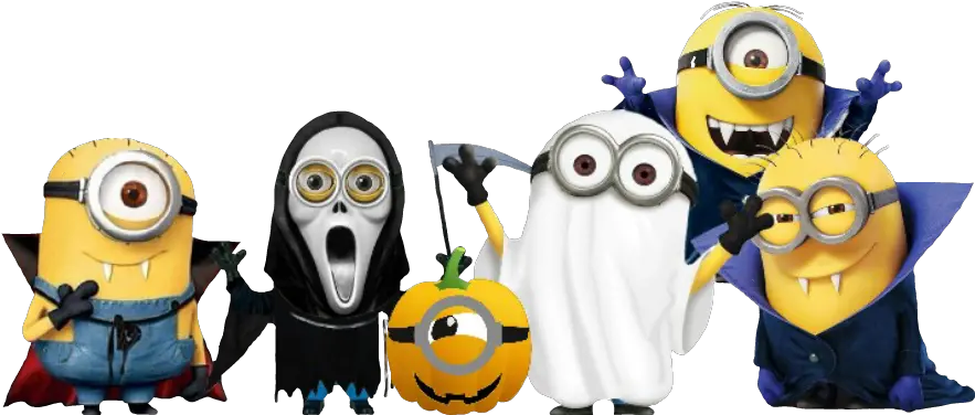 Minions Scary Halloween Halloweeniscoming Halloweentime Transparent Halloween Minions Png Minions Transparent