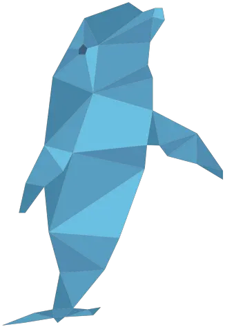 Dolphin Low Poly Transparent Png U0026 Svg Vector File Low Poly Transparent Dolphin Png