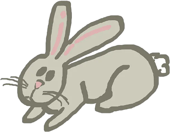 Funny Easter Bunny Clipart Easter Doodle Png Easter Bunny Png png