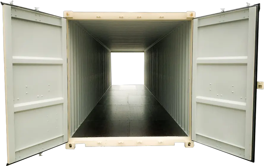 40ft Double Door One Trip Shipping Solid Png Door Transparent Background