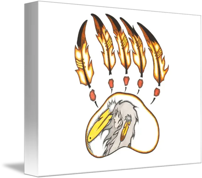 Bear Claw By First Nations Native Bear Art Png Bear Claw Png