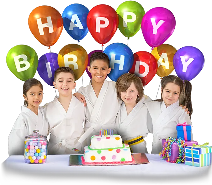 Martial Arts Birthday Parties Renzo Gracie Middletown Birthday Balloons White Background Png Birthday Party Png