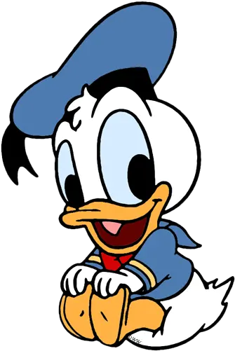 Download Baby Donald Duck Pencil And In Color Clipart Png Baby Donald Duck Png Baby Png