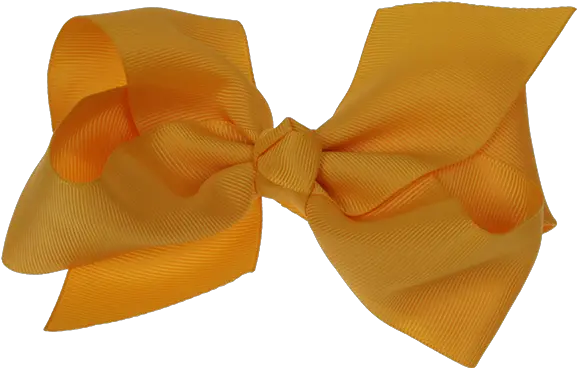 14cm Ribbon Bow Yellow Satin Png Yellow Ribbon Png