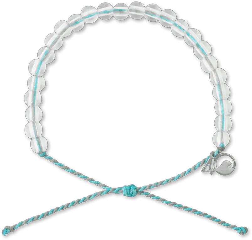 Dolphin Light Blue White 4ocean Sea Turtle Bracelet Png Dolphin Transparent