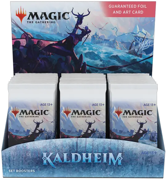 Magic The Gathering Kaldheim Set Booster Box Png Magic The Gathering Zap Icon