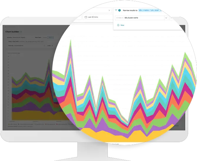 New Relic Metrics U0026 Traces Horizontal Png Metric Icon