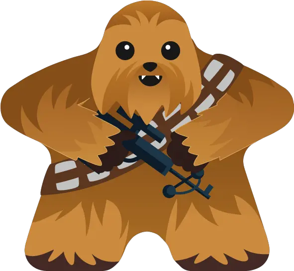 Meeple Coaster Illustration Png Chewbacca Png