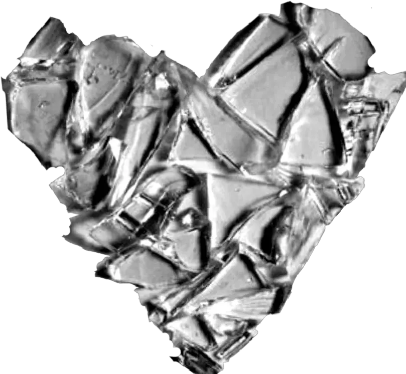 Broken Transparent Broken Glass Heart Png Cracked Glass Transparent