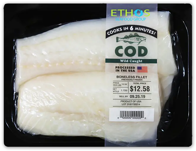 Ethos Seafood Group A New Way To Seafood Fish Products Png Cod Transparent