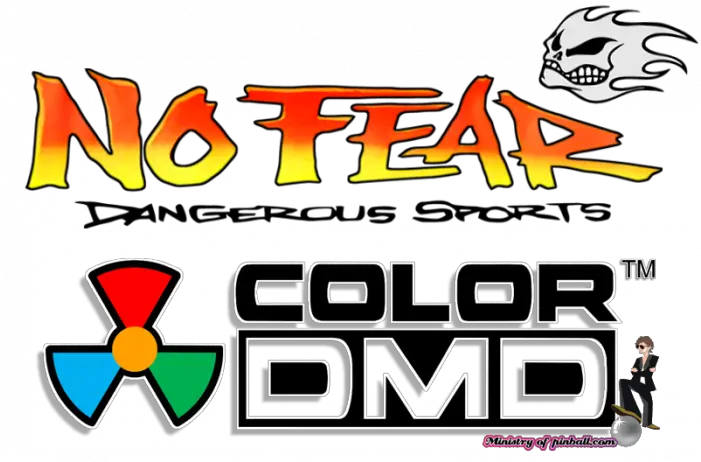 No Fear Colordmd Ministry Of Pinball No Fear Dangerous Sports Logo Png No Fear Logo