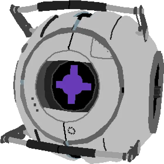 Portal By Seveneleven Pixilart Yellow Core Portal 2 Png Portal Game Icon