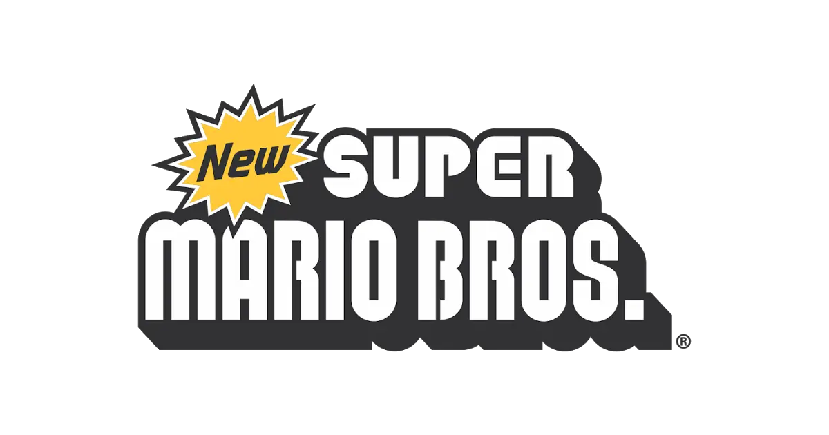 New Super Mario Bros Ds New Super Mario Logo Png Ds Logo